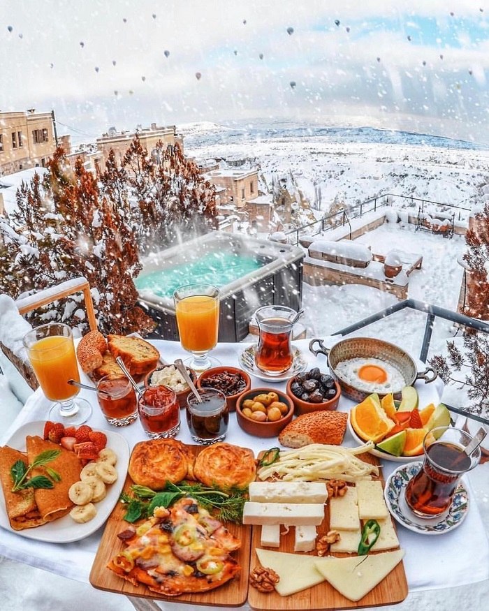 du lịch Thổ Nhĩ Kỳ mùa đông thăm Cappadocia 