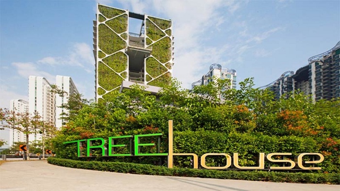 Choáng ngợp trước các công trình kiến trúc độc đáo của Singapore - chung cư Tree House