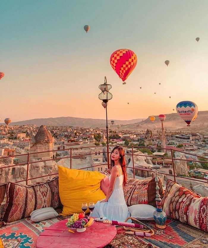 Những khách sạn hang động ở Cappadocia Pension Travellers Pension