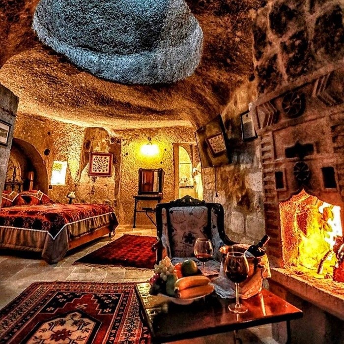Những khách sạn hang động ở Cappadocia Pension Travellers Pension