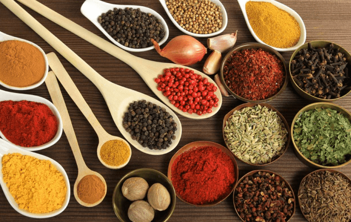 Văn hóa ẩm thực Ấn Độ -đa dạng các loại gia vị