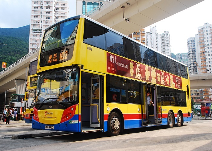 Xe bus 2 tầng - Phương tiện đi lại ở Hồng Kông