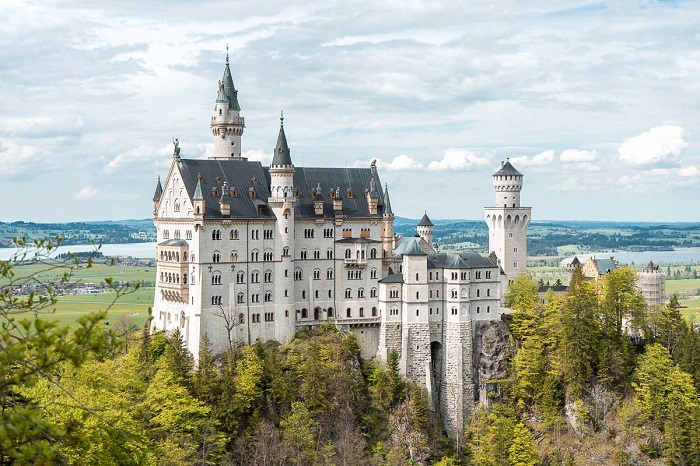 Lâu đài Neuschwanstein kiệt tác kiến trúc Châu Âu