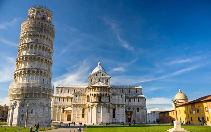 Tháp nghiêng Pisa kiệt tác kiến trúc Châu Âu