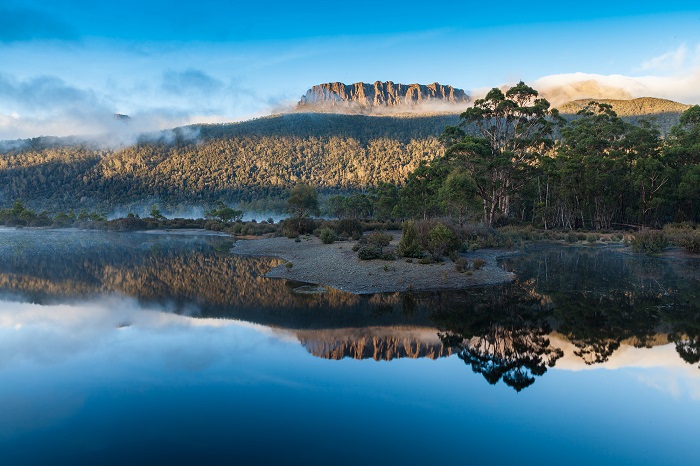 Hồ St. Clair  Hành trình du lịch Tasmania