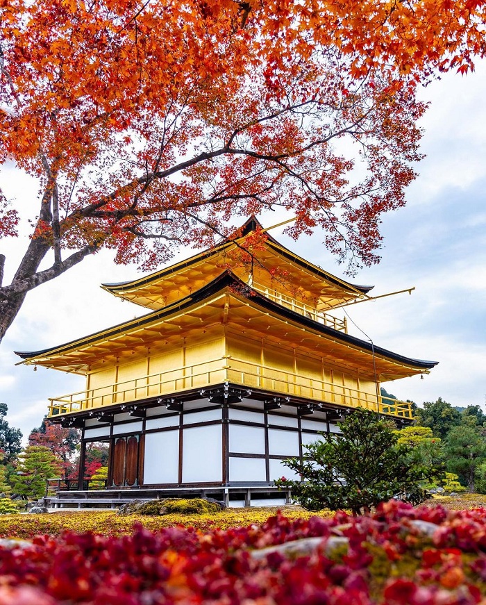 lịch sử ngôi đền Kinkakuji Nhật Bản 