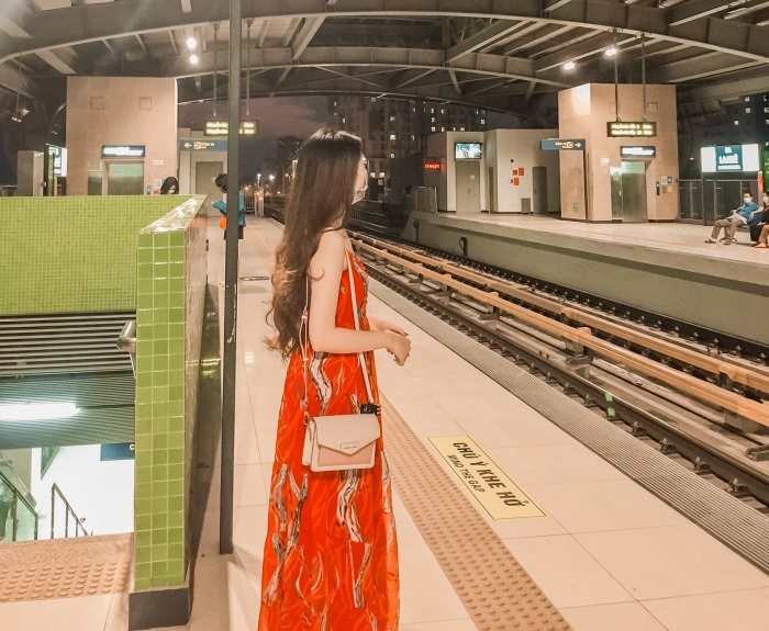 Lưu nhanh bí kíp check in ga tàu điện Cát Linh - Hà Đông 'ngàn like'