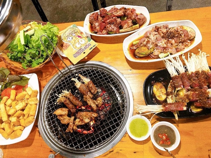 Nguyen Thi Minh Khai Barbecue Street - a culinary street in Nha Trang for barbecue devotees 
