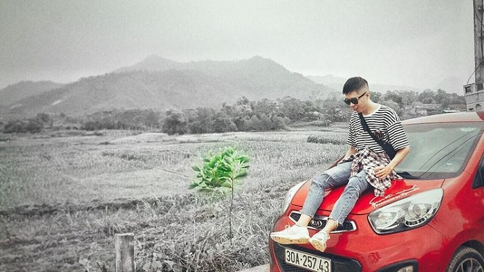 ô tô cá nhân - phương tiện đến Bản Xôi Ba Vì