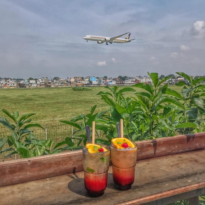 quán cafe view máy bay ở Sài Gòn - Phen’s Coffee đồ uống