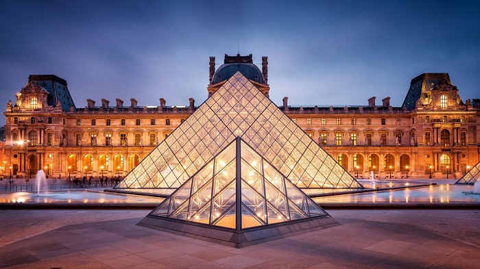 Bảo tàng Louvre kiệt tác kiến trúc Châu Âu