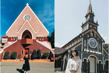 Những nhà thờ ở Tây Nguyên đẹp ‘hút’ giới trẻ đến tham quan, chụp ảnh