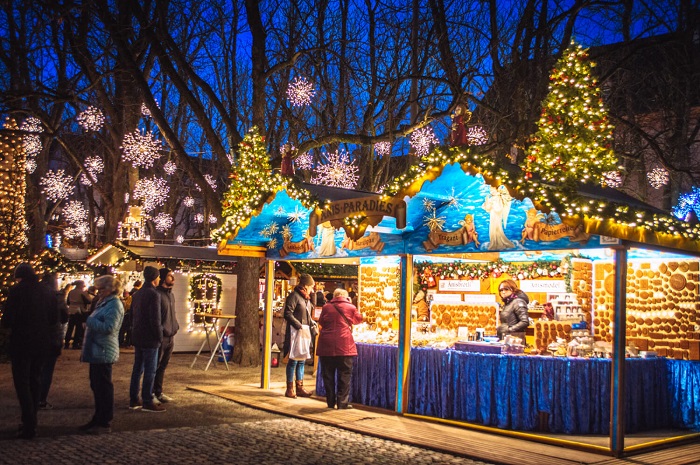 Những gian hàng mua sắm trong chợ Giáng Sinh ở Châu Âu 2022