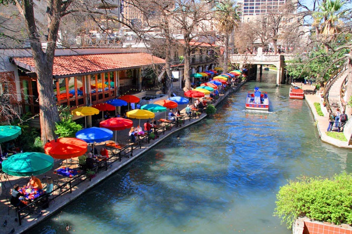 Sông San Antonio - địa điểm đẹp nhất ở Texas 