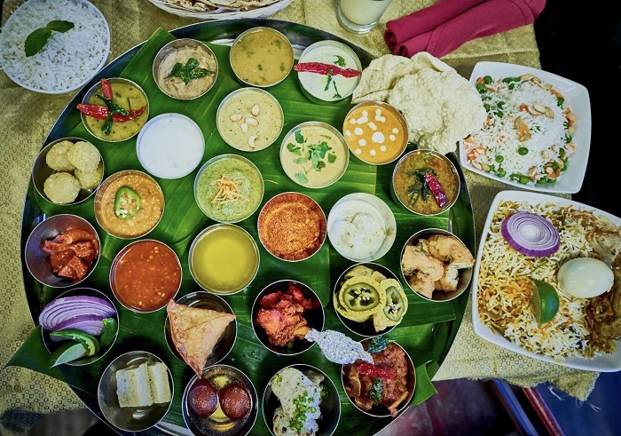kinh nghiệm du lịch Ấn Độ - Món Thali trong ẩm thực Ấn Độ