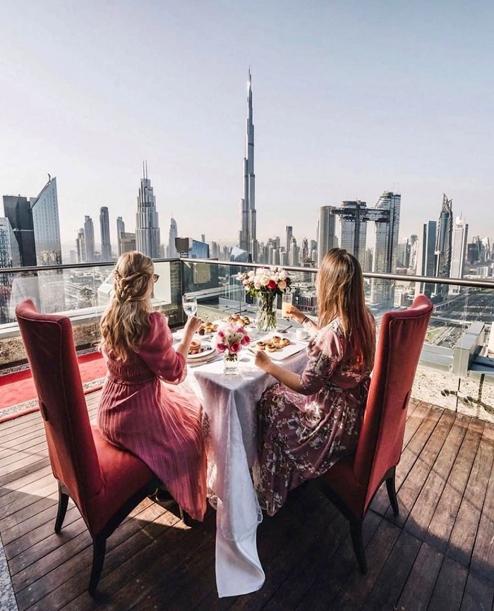trải nghiệm khách sạn Shangri La Dubai