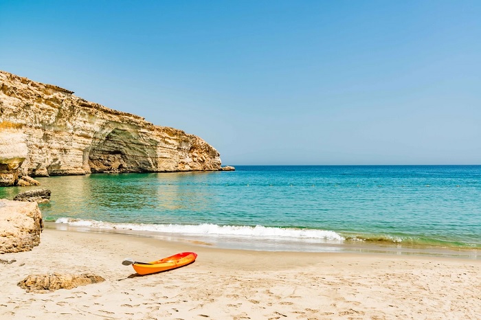 Bãi biển Bar al Jissah, phía đông Muscat, Oman - Địa điểm du lịch Oman