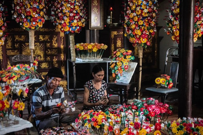 lịch sử làng hoa giấy Thanh Tiên xứ Huế 