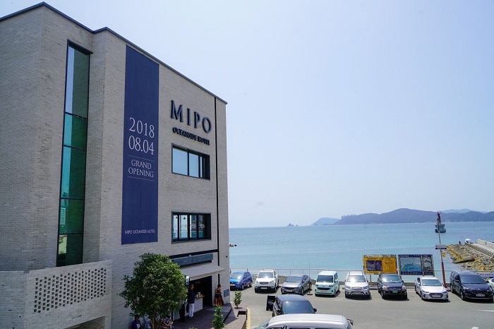 Mipo Oceanside Hotel là khách sạn sát biển khi du lịch Busan 3 ngày 2 đêm không nên bỏ qua
