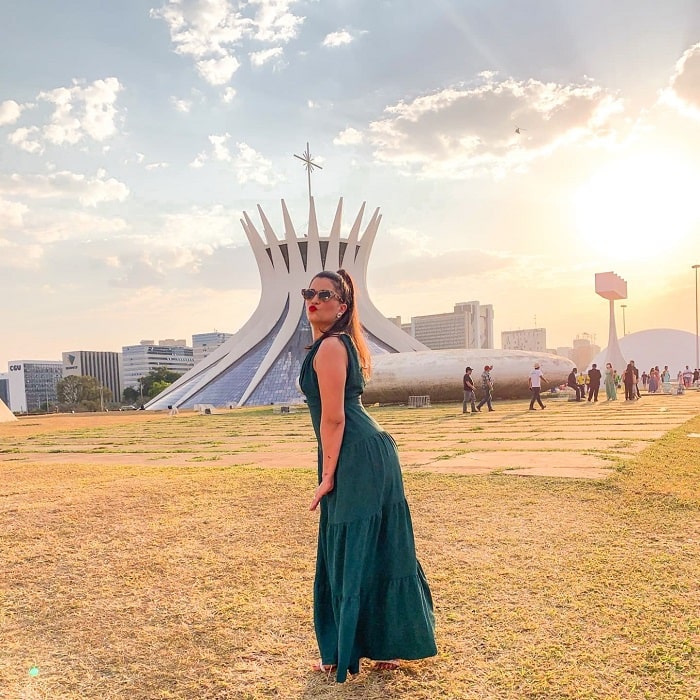 Kiến trúc của nhà thờ Brasilia Brazil