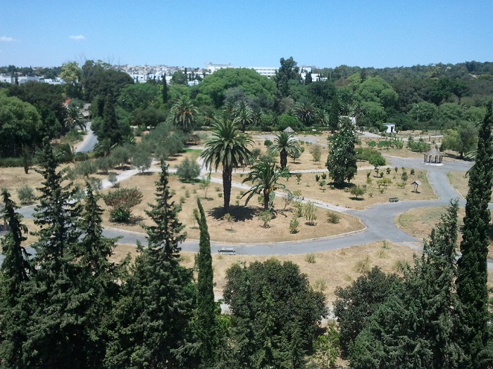 Công viên Belvedere là điểm tham quan ở Thủ đô Tunis Tunisia