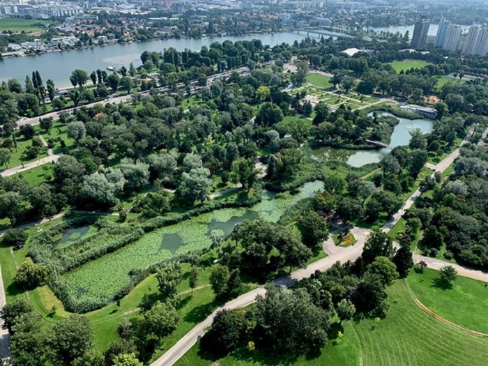 Những điểm tham quan gần tu viện Klosterneuburg - Công viên Donau