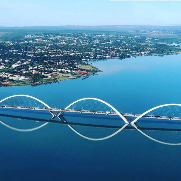 Những điểm tham quan ở gần nhà thờ Brasilia Brazil - Hồ nhân tạo Paranoá
