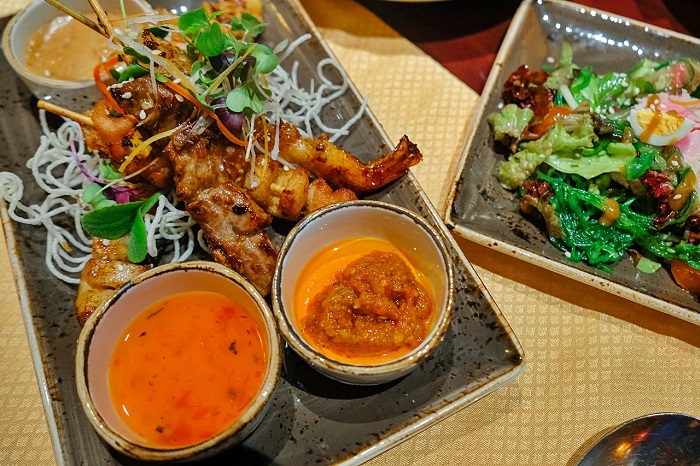 Đồ ăn ở nhà hàng Hội An - trải nghiệm khách sạn Shangri La Dubai