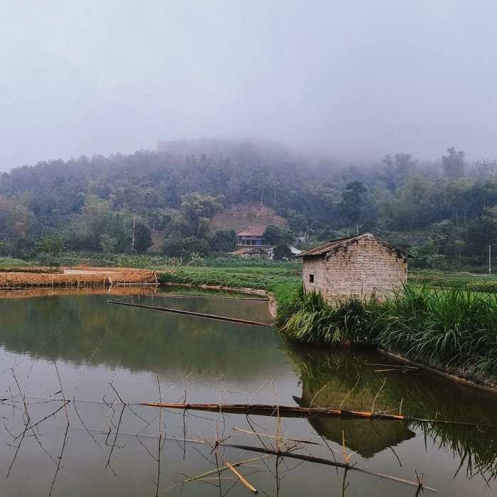 Các homestay ở Bản Mển cũng là homestay đẹp ở Điện Biên