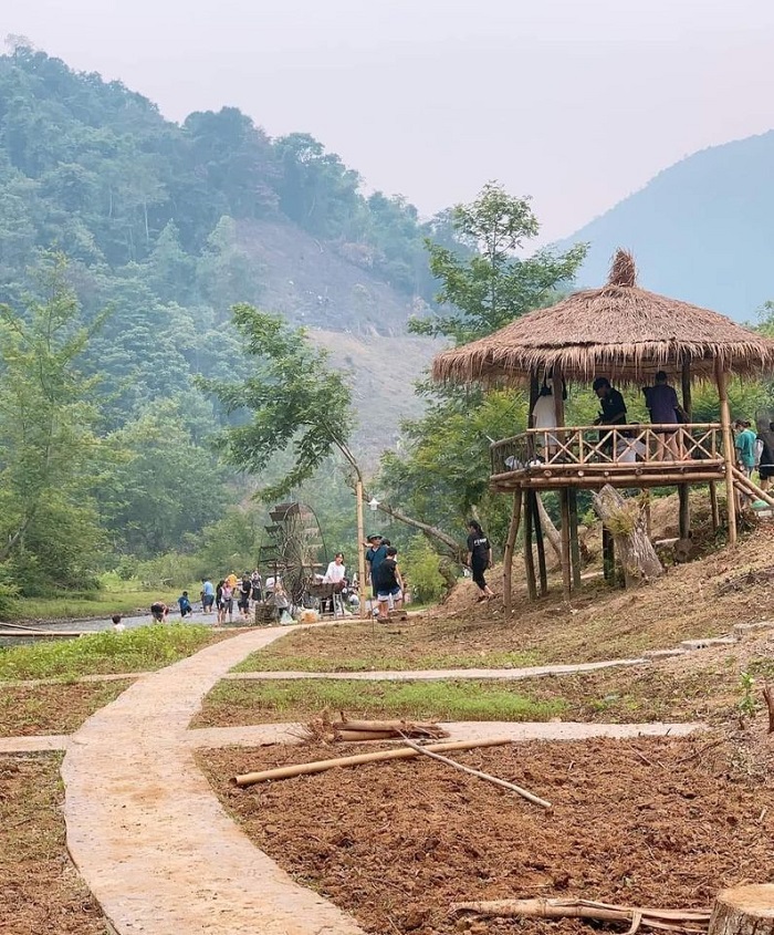 Bản Phiêng Lơi là nơi có nhiều homestay đẹp ở Điện Biên