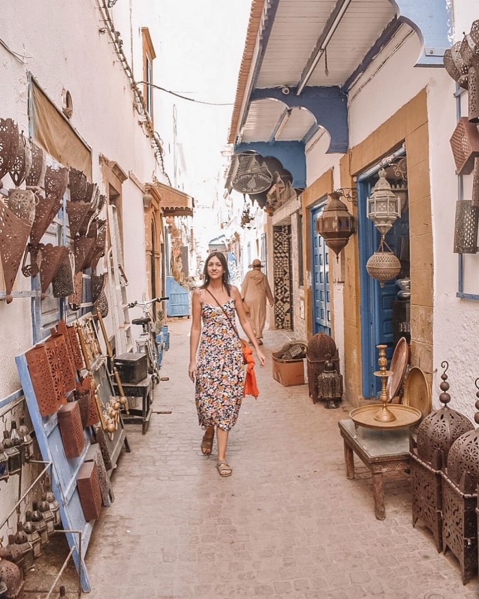 Khu phố cổ ở thị trấn Essaouira Maro