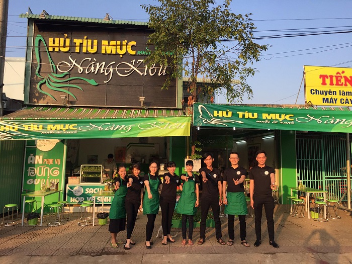 quán ăn sáng ngon ở Bình Phước - Quán hủ tiếu mực