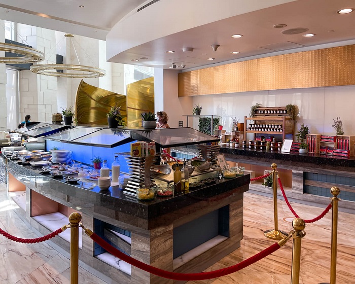 Dunes Café - trải nghiệm khách sạn Shangri La Dubai