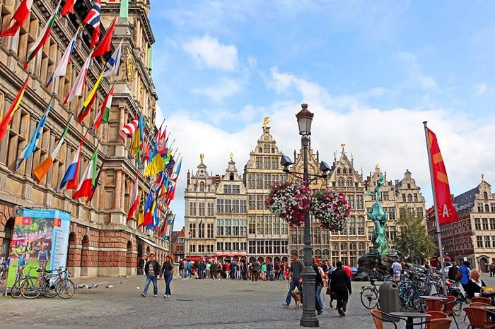 Antwerpen là một trong những thành phố đẹp ở Bỉ