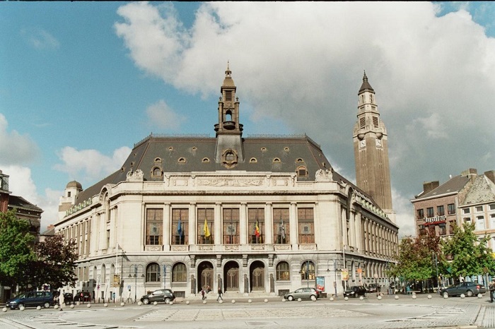 Tòa thị chính thành phố Charleroi ở thành phố Charleroi Bỉ