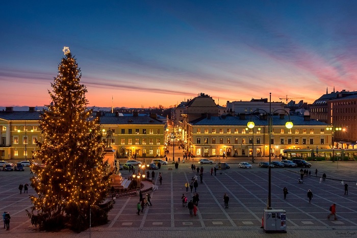 Chợ Giáng Sinh ở Helsinki, Phần Lan - chợ Giáng Sinh ở Châu Âu 2022