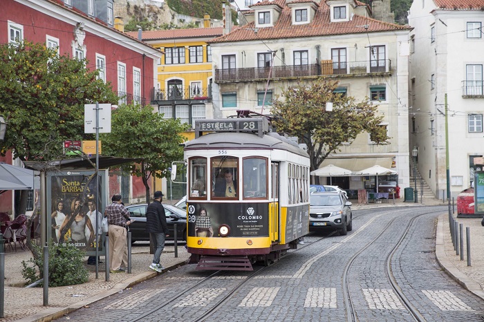 Xe điện ở Lisbon - du lịch Lisbon