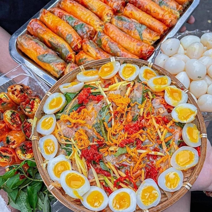 bánh tráng cuốn Tây Ninh đặc sản nổi tiếng