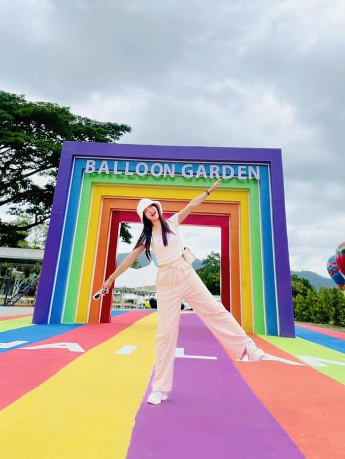 Khám phá bảo tàng nghệ thuật ánh sáng và vườn khinh khí cầu tại Thái Lan 