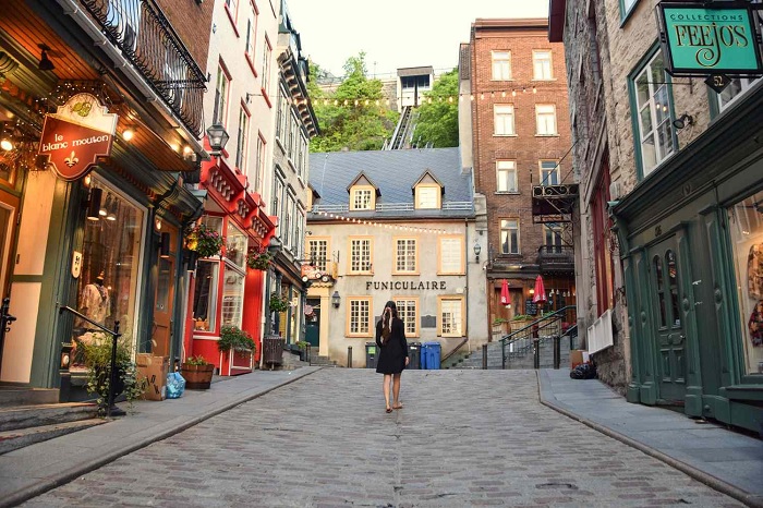 Thành phố Quebec là một địa điểm du lịch Bắc Mỹ