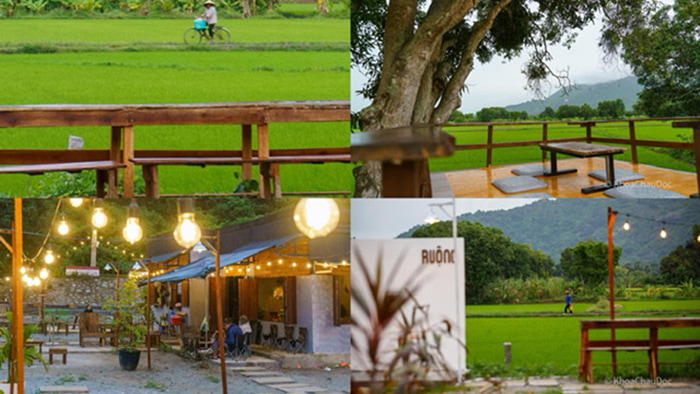 List of beautiful cafes in Tri Ton - Ruong Coffee
