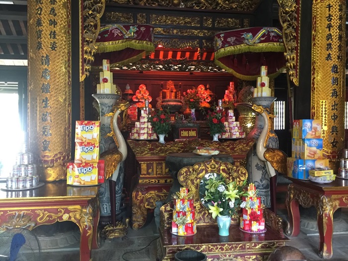 đền Bà Triệu Thanh Hoá - hiện vật cổ