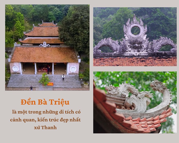 đền Bà Triệu Thanh Hoá - quần thể