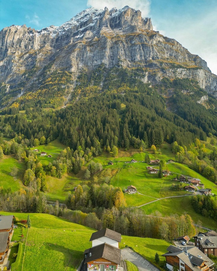 Làng Grindelwald là điểm đến ở Tây Âu đẹp như cổ tích