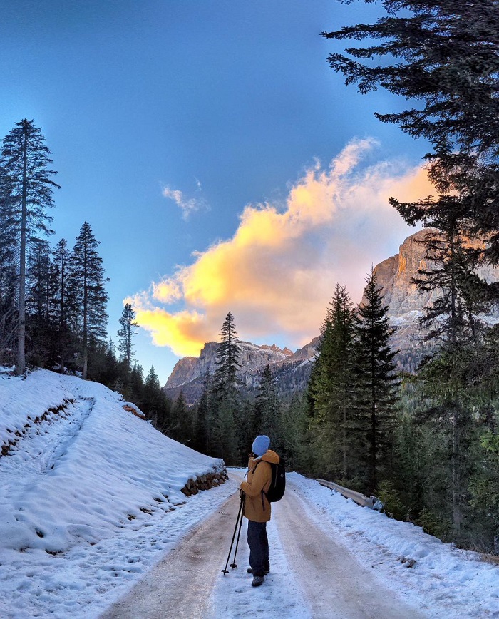 Cortina d’Ampezzo là điểm trượt tuyết ở châu Âu hot vào mùa đông