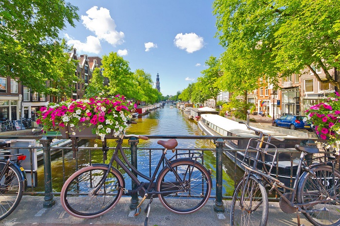 Khu phố Jordaan - địa điểm du lịch Amsterdam