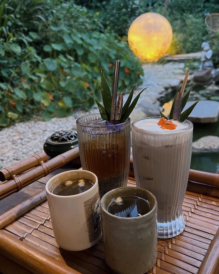 Hasu coffee & tea quán cafe phong cách Nhật ở Đà Lạt 