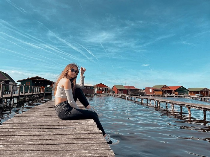 Sống ảo ở hồ Bokodi Hungary
