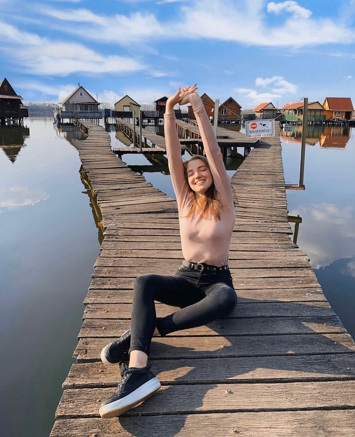 Ngôi nhà nổi ở hồ Bokodi Hungary