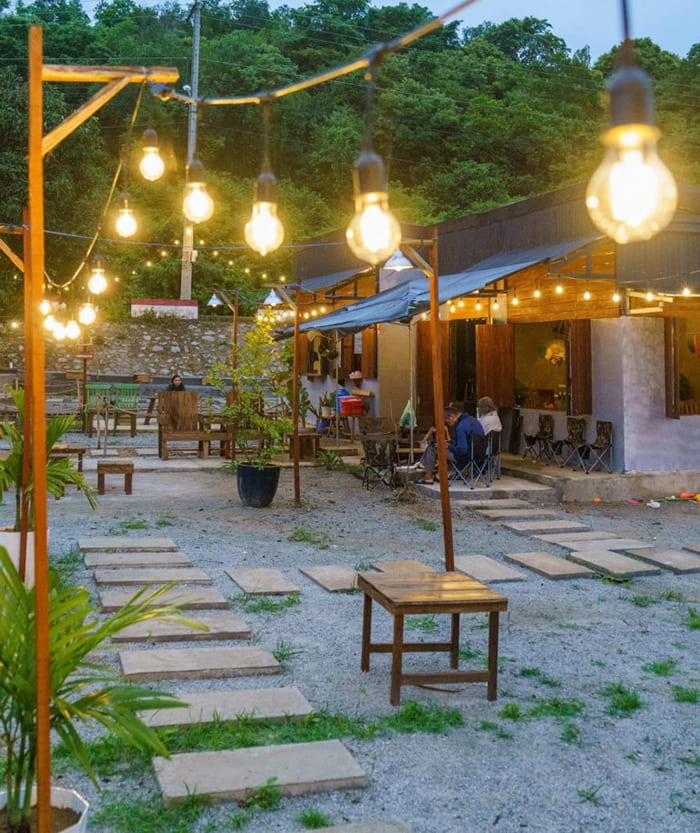 List of beautiful cafes in Tri Ton - Romantic scene